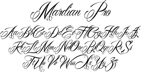 Best Tattoo Fonts For Names