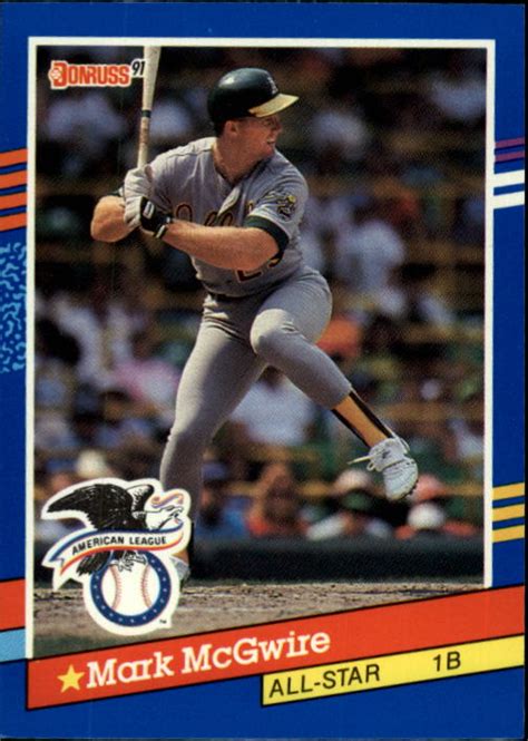 We did not find results for: 1991 Donruss Oakland Athletics Baseball Card #56 Mark McGwire AS | eBay