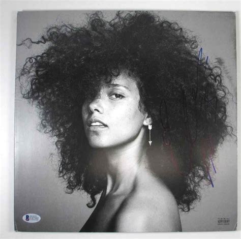Alicia Keys Here Signed Record Album Lp Certified Authentic Psadna Coa