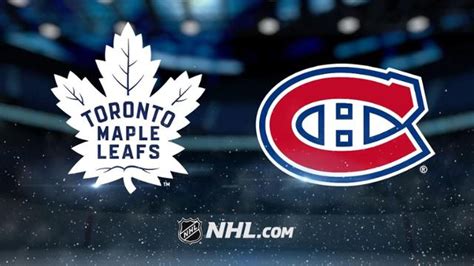 Canadiens at maple leafs, 7:30 p.m. Formation du CH - Match Maple Leafs vs Canadiens - Le 7e Match