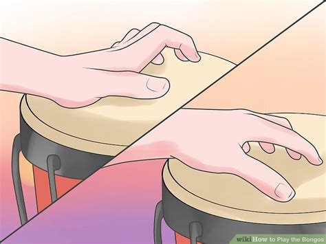 how to play the bongos with pictures wikihow