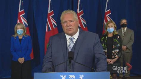 This website works best with modern browsers such as the latest versions of chrome, firefox, safari, and edge. Doug Ford Announcement Live / Live Video Vaccination Plan ...
