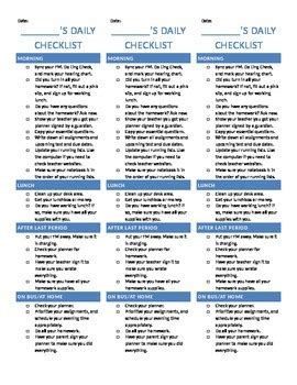 More daily routines interactive worksheets. Daily Routine Checklist by Talking with My Hands | TpT