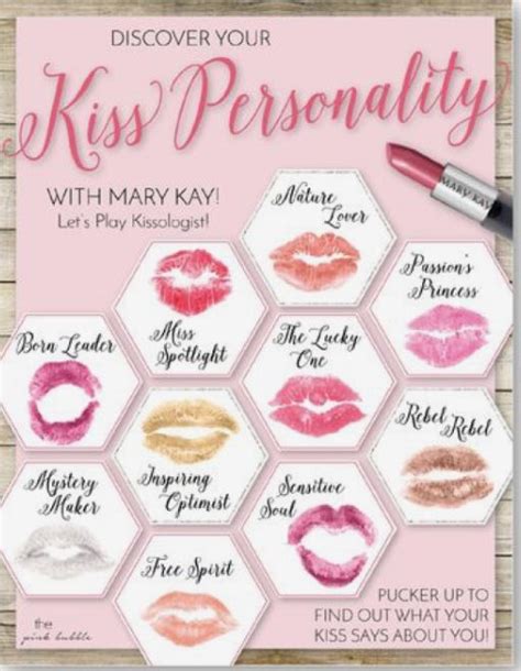 Contact Me To Discover Your Kiss Personality With Mary Kay Lipsticks