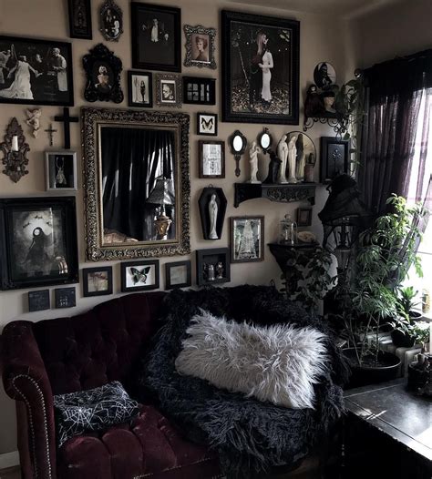 Pin By Fang On Rusticgothicwitchy Decor Dark Home Decor Goth Home