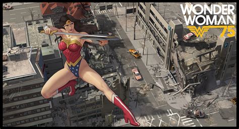 Wonderwoman Poster1 By Feather Dofantasy Hentai Foundry