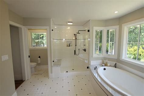 Separate Toilet Room Bathroom Traditional With Bathroom Design