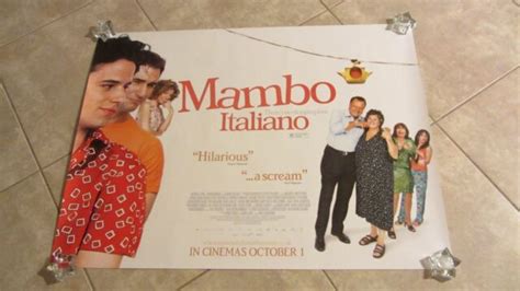 mambo italiano movie poster original uk quad movie poster 30 x 40 inches ebay