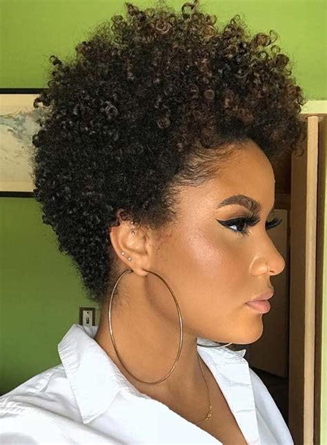 Short hair is like the perfect accessory that helps bring your entire look together. 51 Best Short Natural Hairstyles for Black Women | Page 4 ...