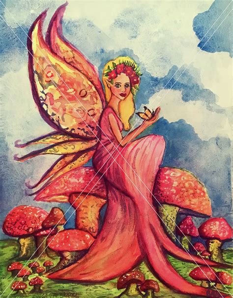 Fairy Paintings Fantasy Art By Candita Clip Art And Designs Thehungryjpeg