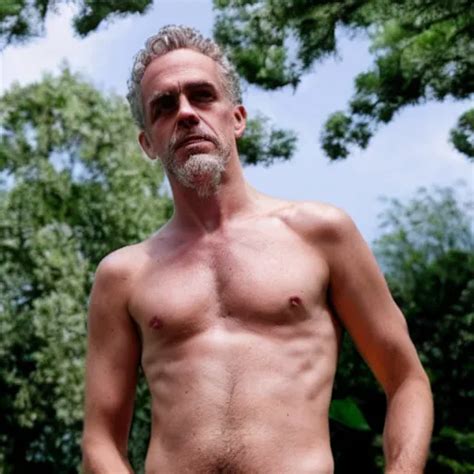 Shirtless Jordan Peterson Scratching At The Bugs Under Stable Diffusion OpenArt