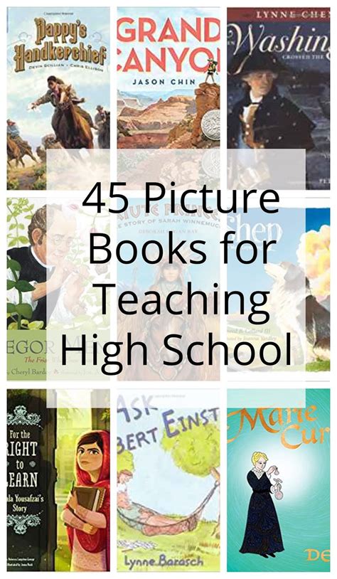 46 Picture Books For Teaching High School
