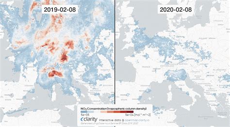 Satellite Data Shows The Impact Of Covid On Air Pollution
