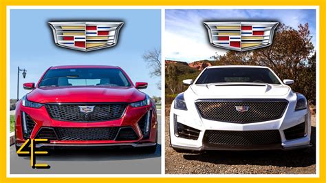 Cadillac Ct5 V Blackwing Vs Cadillac Cts V Car Spec Comparison 4enthusiasts Youtube