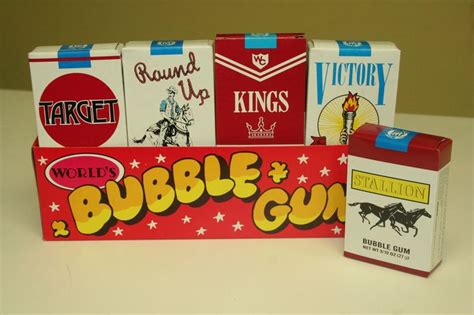 Bubble Gum Cigarettes My Childhood Memories Childhood Days