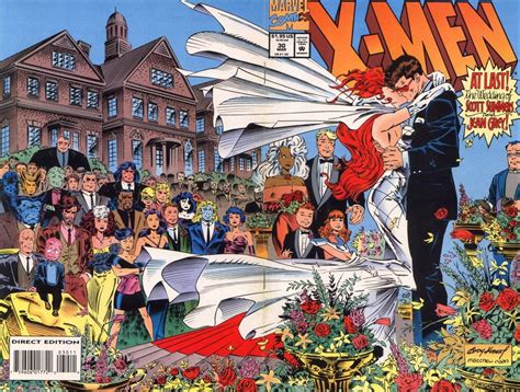 Jean Grey And Cyclops Wedding Picture Frame Jean Grey Getting Married