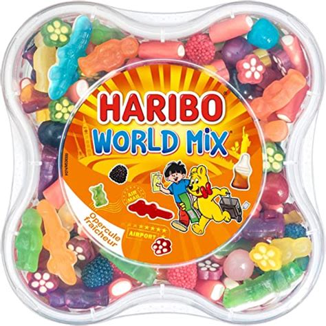 Haribo Bonbons Assortis World Mix 750g Amazon Fr Epicerie