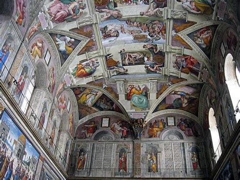 The sistine chapel is the personal chapel of the pope in vatican city, rome. These Must-See Large Works Of Art Will Astound You