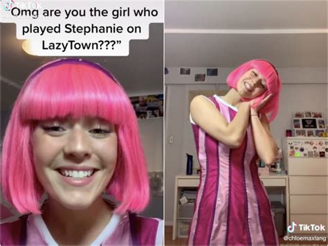 Stephanie From Lazytown Revealed Her Identity In A Tiktok Video