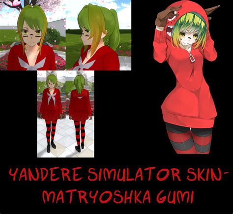 Yandere Simulator Matryoshka Gumi Skin By Imaginaryalchemist On Deviantart