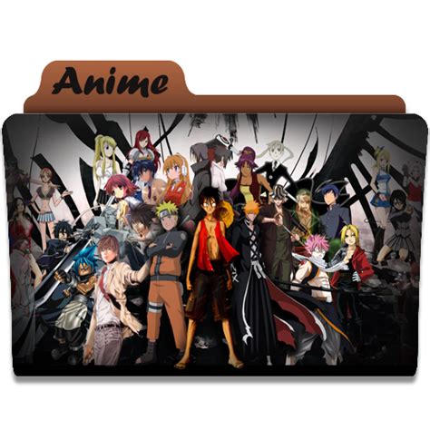 Anime Folder Icons Png And Vector Free Icons And Png Backgrounds