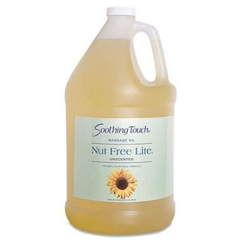 Soothing Touch Nut Free Lite Unscented Massage Oil 1