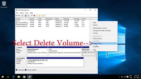 How To Merge Two Partitions In Windows Youtube