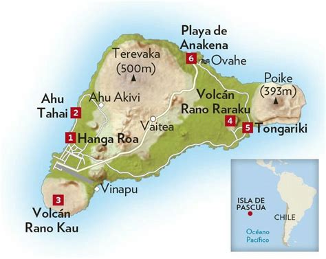 A Map Showing The Location Of Volcanos And Other Places In The World That Are Located