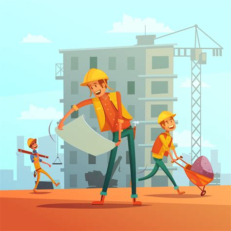 Building And Construction Industry Illustration 477139 Vector Art At