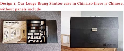 A Variety Of Shutter Sample Case Can Be Selected Largest Oem Shutter