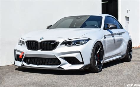 Bmw M2 Competition F87 White Hre Ff04 Wheel Frontbmw M2 Competition