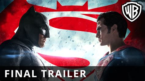Batman V Superman Dawn Of Justice Final Trailer Official Warner Bros Uk Youtube