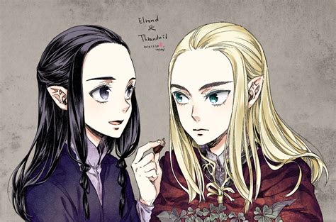 Untitled — Thranduil And Elrond Thranduil Thranduil And Elrond