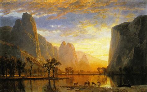 Albert Bierstadt Paintings And Artwork Gallery In Chronological Order