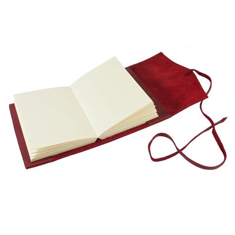 Make a statement with our timeless leather address book. Papuro Milano Small Refillable Journal - Red Address Book