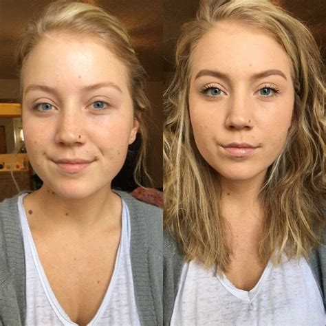 Before And After My Everyday Look Ccw Rmakeupaddiction