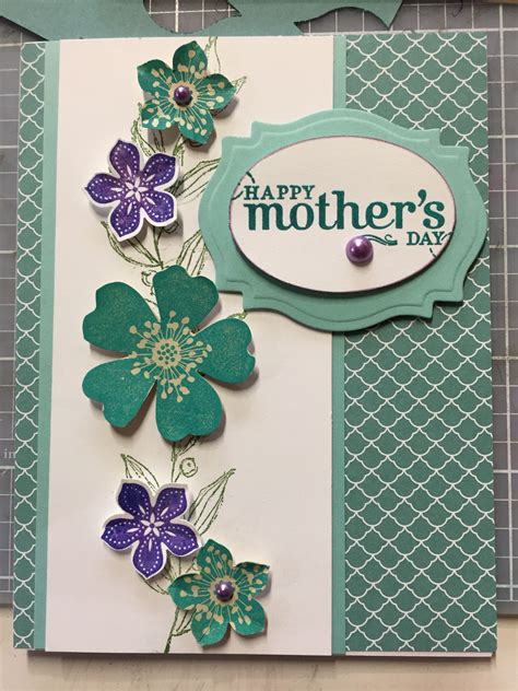 Mothers Day Card Karen Designed Mothers Day Card Making Enamel Pins