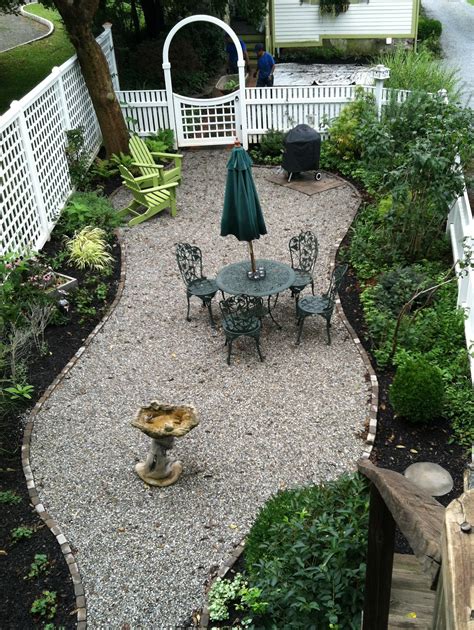 Pea Gravel Patios Sterling Horticultural Services