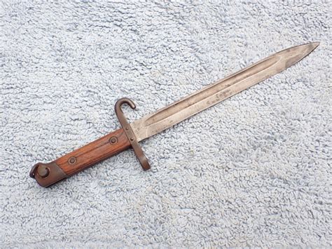 Steyr M95 Mannlicher Bayonet With Scabbard Frog And Knot Czech Marked