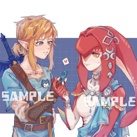 Link And Mipha A Legendary Couple In Breath Of The Wild