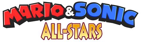 Mario And Sonic All Stars Logo By Bluetyphoon17 On Deviantart