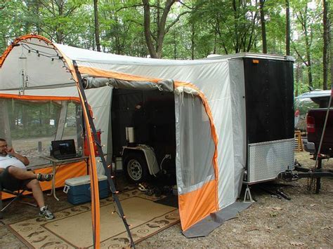 Camping In An Enclosed Trailer Campingvb
