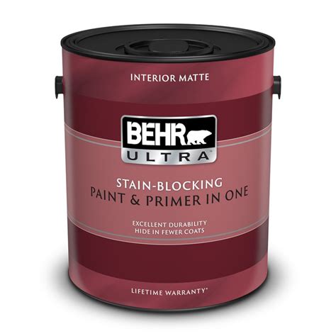 Behr Premium Plus Ultra Peinture And Apprêt En Un Intérieur Mat Base