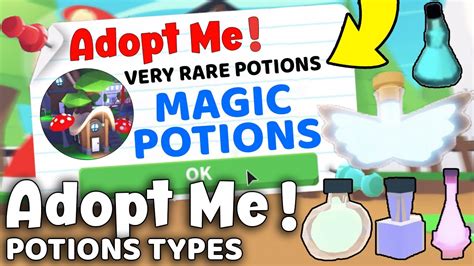 🏺 All Potions In Adopt Me How To Get A New Potions In Adopt Me Roblox