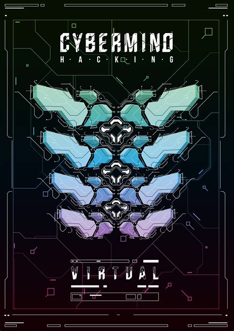 Futuristic Posters With Hud Elements On Behance