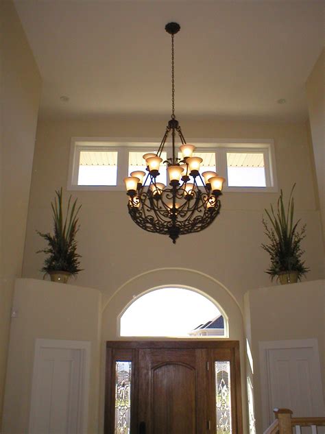 Hanging A Chandelier From A Vaulted Ceiling Home Design Ideas