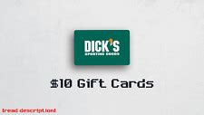 Gift card purchases do not qualify toward dick's scorecard reward points until they are redeemed. DICK'S Sporting Goods Gift Cards for sale | eBay