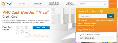 I have some major credit cards. PNC CashBuilder Visa Credit Card Application ...