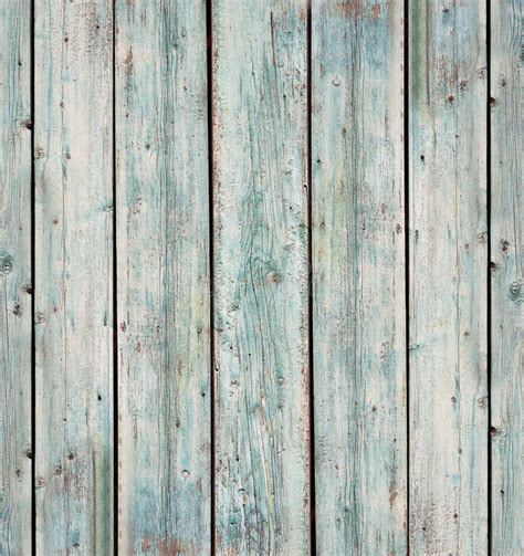 Rustic Old Wood Plank Background Blue And Green Vintage Texture