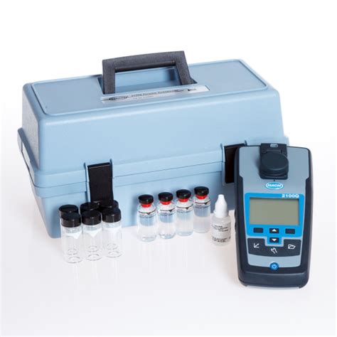 Hach Q Portable Turbidimeter EPA Q DelAgua Water Testing